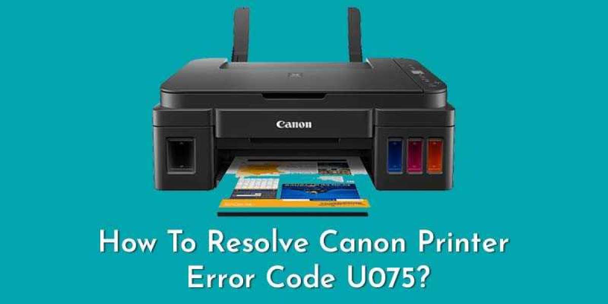 How To Resolve Canon Printer Error Code U075?