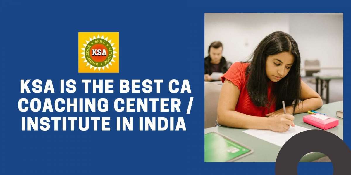 KSA is the Best CA Coaching Center / Institute in India