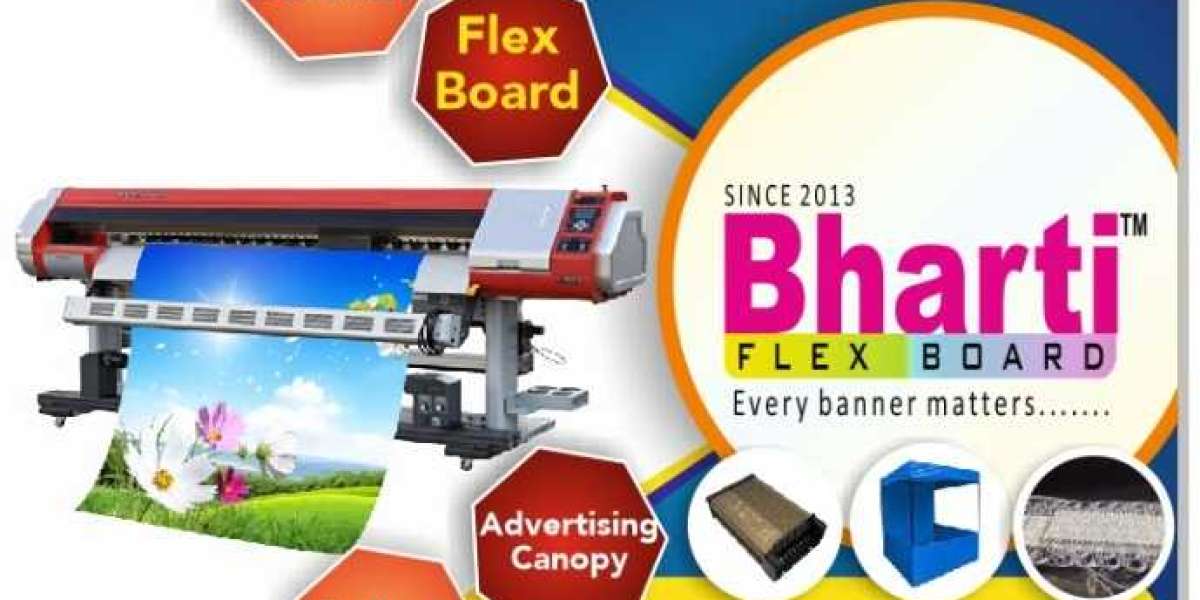 Canopy Tent: Bharti Flex Board