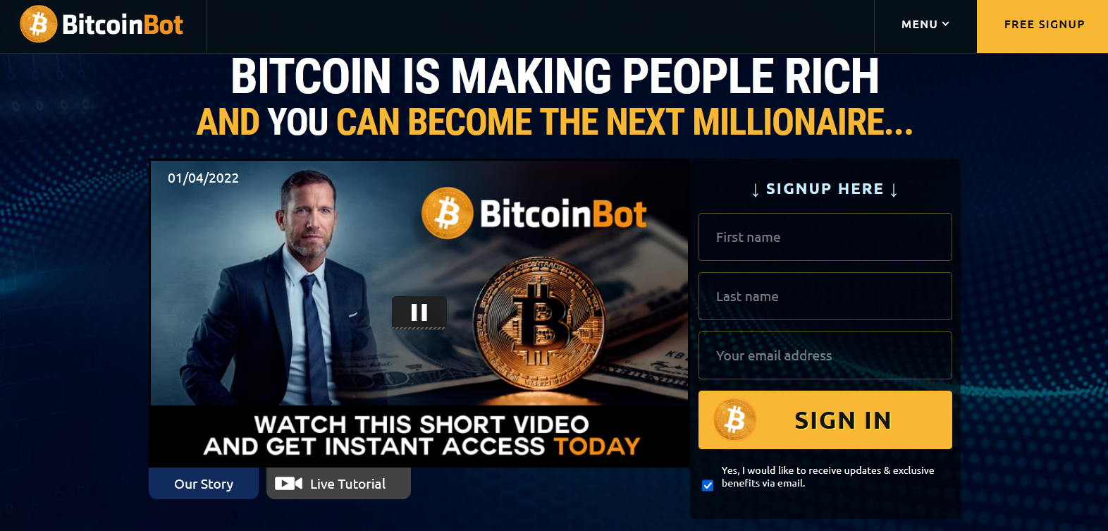 Bitcoin Bot App Review【2022 】 | Read This Before SignUp!