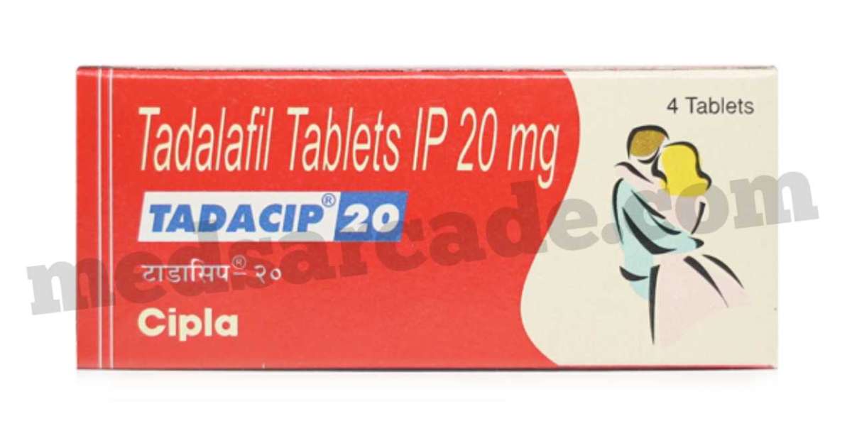 Tadacip 20 mg tablet for erectile dysfunction