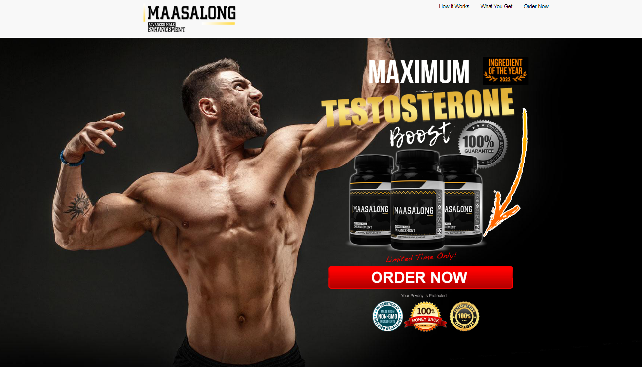 Maasalong Advanced Male Enhancement Dietary Supplement