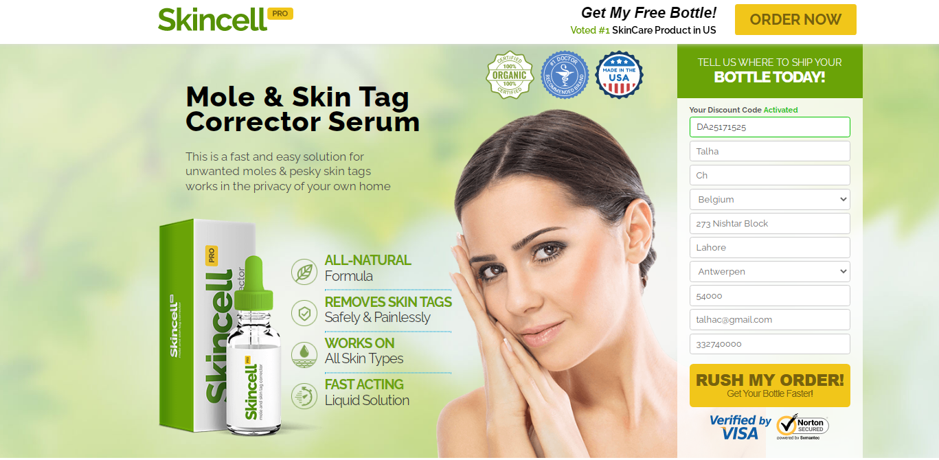 Skincell Pro Mole & Skin Tag Corrector Serum| Skincell Advanced