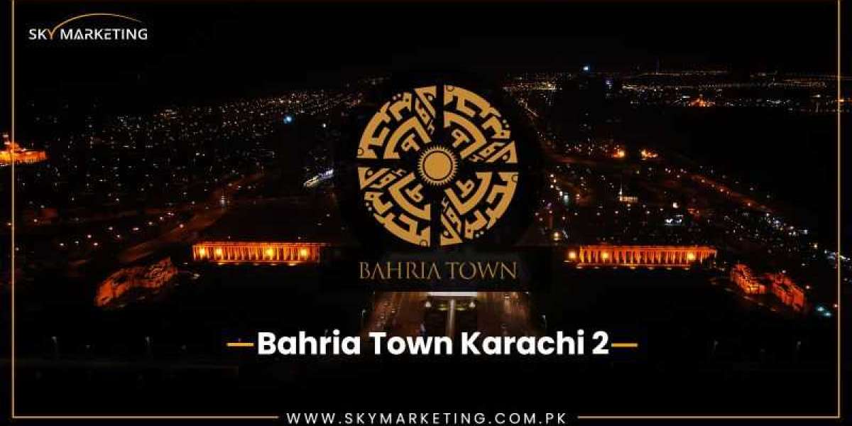 What is the ongoing area of Bahria Town Karachi 2?