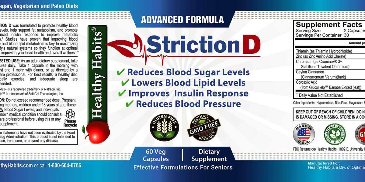 StrictionD Reviews - [Shark Tank] Ingredients, Side Effects, Dr oz Official Customer Review