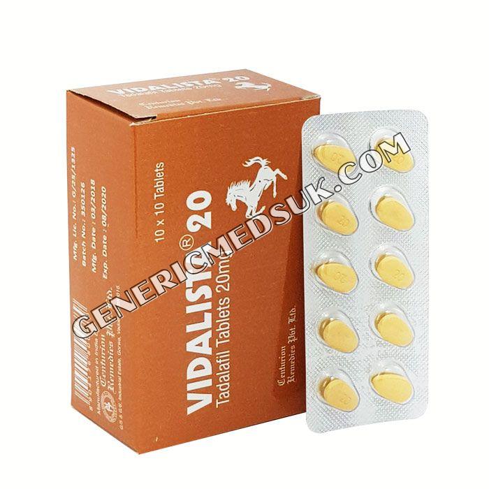Vidalista 20mg (Tadalafil) Is Best Viagra At Low Price From GMUK