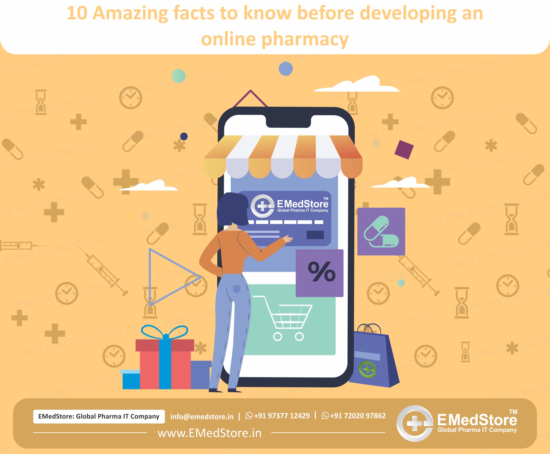10 Amazing facts to know before developing an online pharmacy | EMedStore Blog