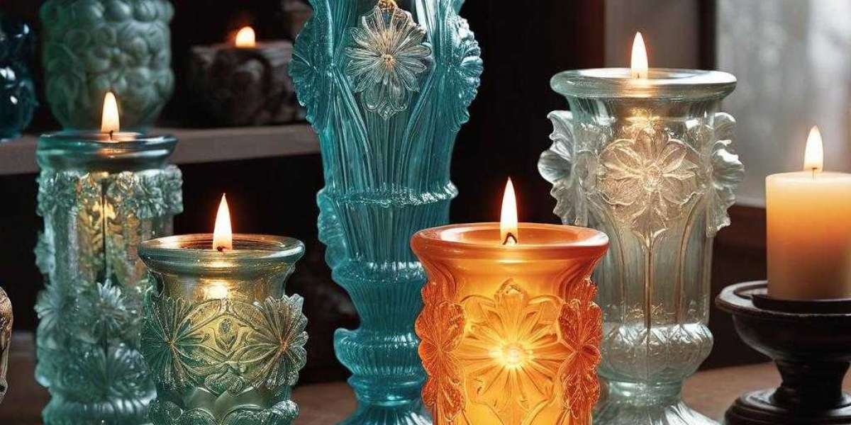 Crafting Serenity: The Art of Glass Candle Molds